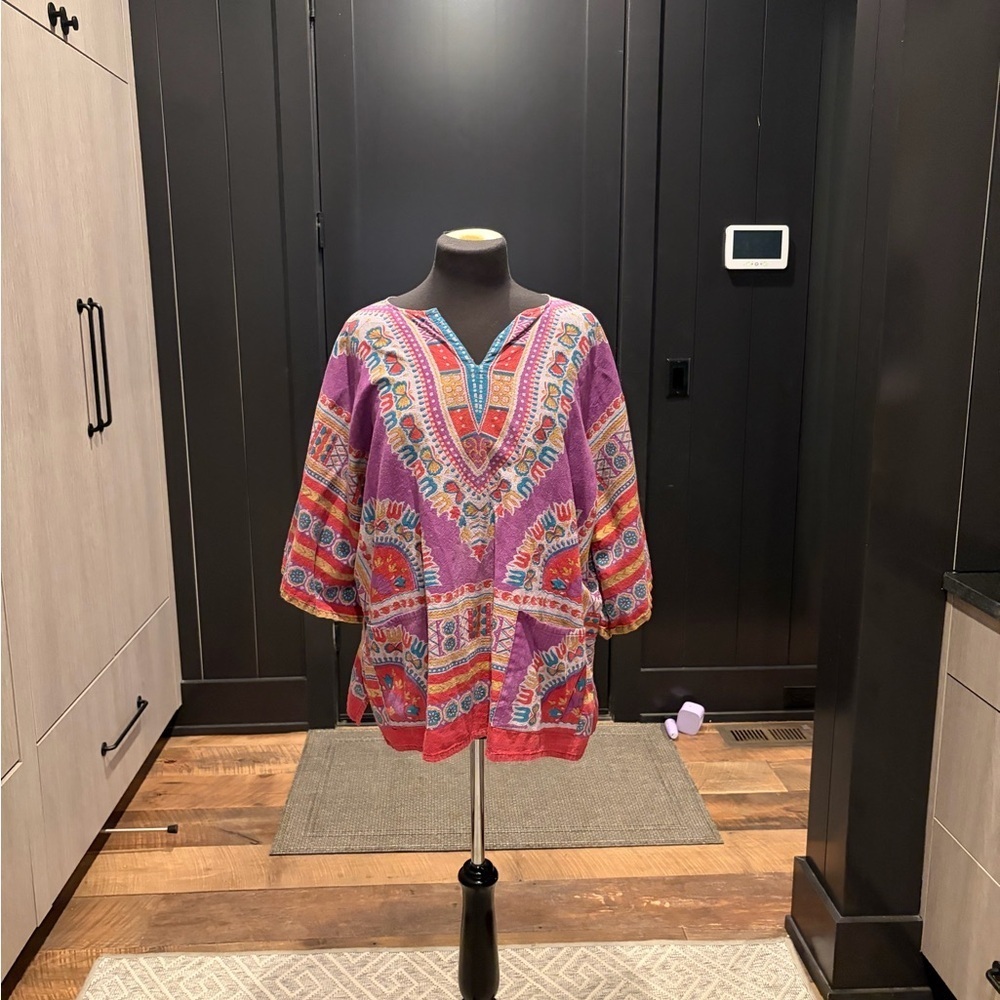 Gypsy Rose Handmade Boho Tunic Top – One Size